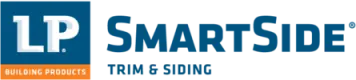 Lp smartside logo, representing the brand's building products division.